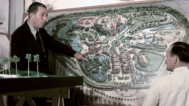 Walt Disney a construit un réseau de tunnels sous le royaume magique